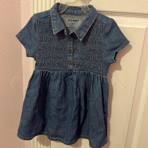 Old Navy Denim Dress for Toddler Girl (Size 18-24 months)